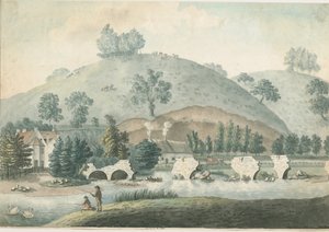 Wolseley Bridge: vandfarvemaleri, nd [1796-1839]