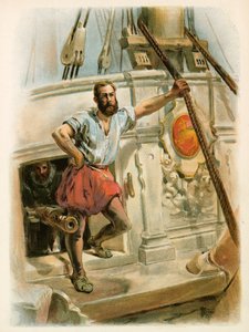 En af Drakes mænd, 1588