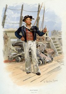 Royal Navy bådsmand, c1829 c1890-c1893