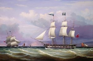 Skibet Helen på 330 tons register bygget i Greenock i 1819