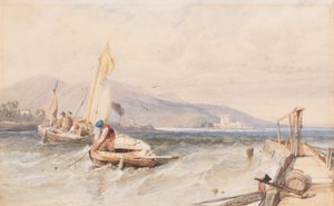 Castle Douglas, Loch Leven, 1849 af Clarkson Frederick Stanfield
