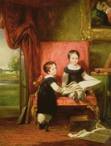 Lord Charles og Lord Thomas Pelham Clinton af William Collins