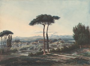 Frascati, nær Rom, 1819. af William Cowen