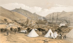 Balaklava, kigger mod havet af William Crimea Simpson