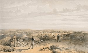 4. divisions lejr, 15. juli 1855 af William Crimea Simpson