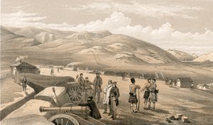 Highland Brigade Camp, mod syd af William Crimea Simpson