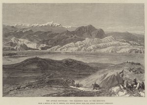 Den afghanske grænse, Nialsheni-passet, på Heri-Rud af William Crimea Simpson