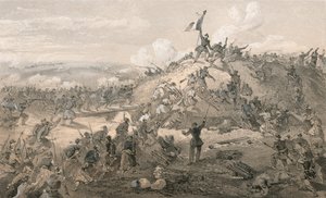 Angrebet på Malakoff af William Crimea Simpson