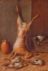 Stilleben Hare, c1895 af William Cruikshank
