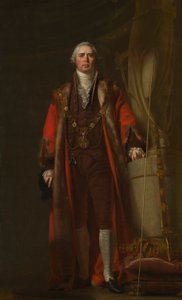 Charles Thorp som overborgmester i Dublin, ca. 1800 af William Cuming