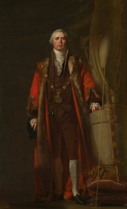 Charles Thorp som overborgmester i Dublin, ca. 1800. af William Cuming