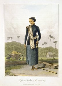 A Javan Woman of the Lower Class, plade 3 fra Vol. I af 