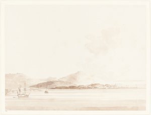 Udsigt i Indien af William Daniell