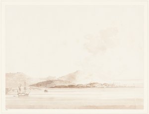 En udsigt i Indien af William Daniell