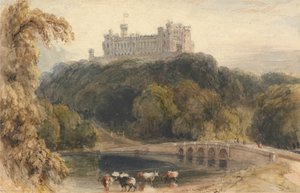 Belvoir Castle, Rutland af William Daniell