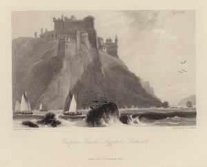 Culzean Castle i Ayrshire i Skotland af William Daniell