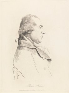 Portrætstudie af Thomas Hearne af William Daniell