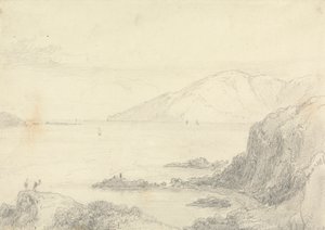 Øresunds sydlige indgang mellem Jura og Islay af William Daniell