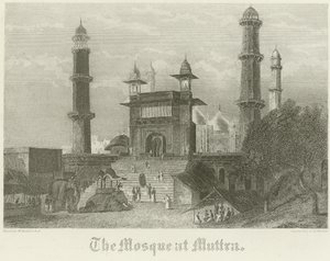 Moskeen i Muttra af William Daniell
