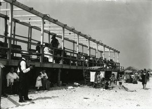 Strandscene, Coney Island, ca. 1910-21 af William Davis Hassler