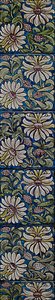 Honeysuckle Flisepanel af William de Morgan