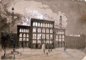 Brand ved Alhambra Theatre, Leicester Square, London, 1882 1883