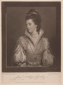 Jane hertuginde af Gordon af William Dickinson