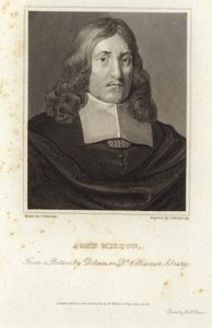 Portræt af John Milton af William Dobson