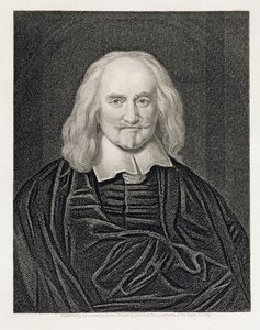 Portræt af Thomas Hobbes (1588-1679), graveret af James Posselwhite (1798-1884) udgivet af William Mackenzie.