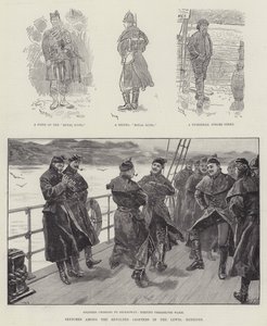 Skitser blandt de oprørte kroftere i Lewis, Hebriderne af William Douglas Almond