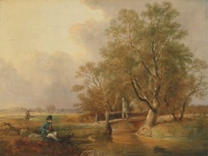 Fiskeri: Bundfiskeri (olie på lærred) af William E. Jones