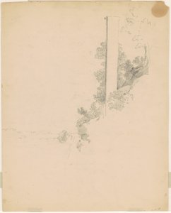 Landskab [verso] af William E. Winner