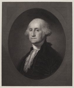 George Washington af William Edgar Marshall after Gilbert Stuart