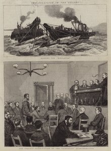 Sammenstødet i Solenten af William Edward Atkins