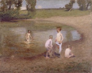 Middag af William Edward Stott