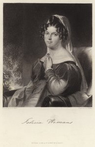 Felicia Hemans af William Edward West