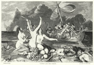 Ulysses og syrenerne (gravering)