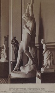 Statuer udstillet på den internationale udstilling, London af William England
