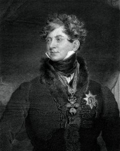 George IV, konge af Det Forenede Kongerige og Hannover, 1829. af William Ensom