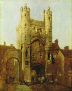 Monk Bar, York af William Etty