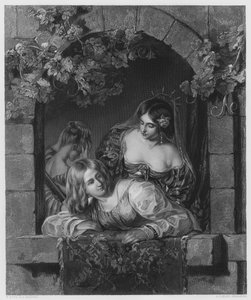 The Brides of Venice, fra billedet i Vernon Gallery (gravering) af William Etty