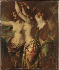 De tre gratier af William Etty
