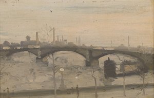 Themsen i Chelsea af William Evelyn Osbourne