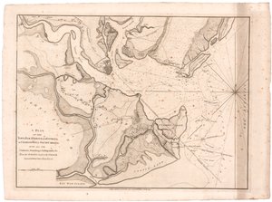 A Plan of Charlestown, S.C. af Faden af William Faden