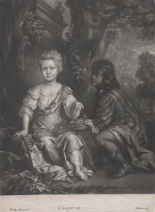 Elizabeth Cooper af William Faithorne