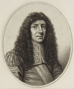Portræt af John Aubrey af William Faithorne