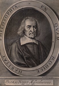 Thomas Hobbes, engelsk filosof, c1668 1894