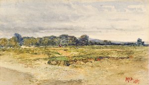 Ved bredden af Menteith-søen af William Fettes Douglas