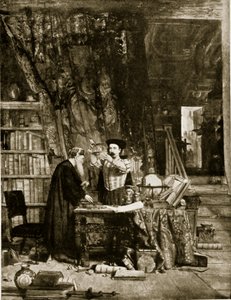 Alkymisten, illustration fra 