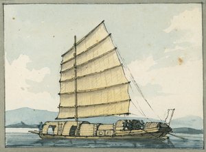kinesisk handelsbåd